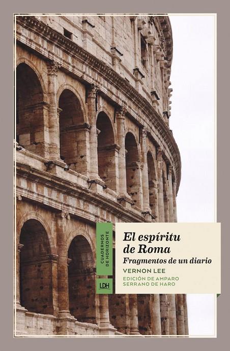 El espíritu de Roma | 9788417594183 | Vernon Lee