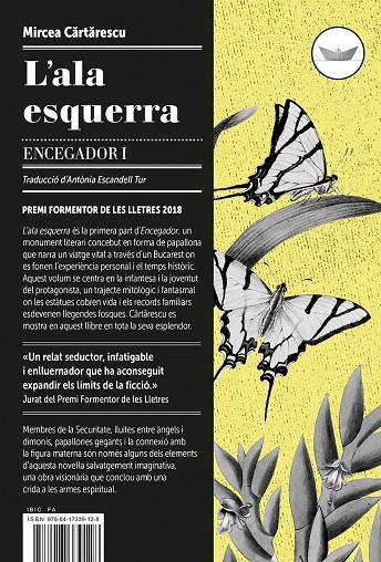 L'ala esquerra (Encegador; 1) | 9788417339128 | Mircea Cartarescu