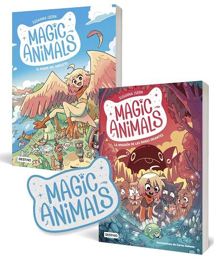 Magic animals 1 y 2 (+ parche) | 9788408273677 | Susanna Isern ; Carles Dalmau