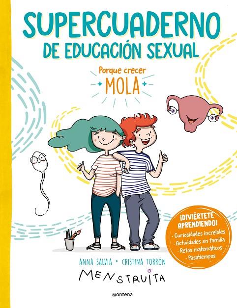 Supercuaderno de educación sexual | 9788419501165 | Anna Salvia ; Cristina Torrón (Menstruita)