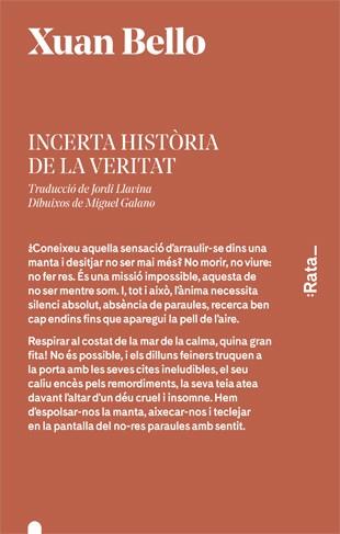 Incerta història de la veritat | 9788416738199 | Xuan Bello