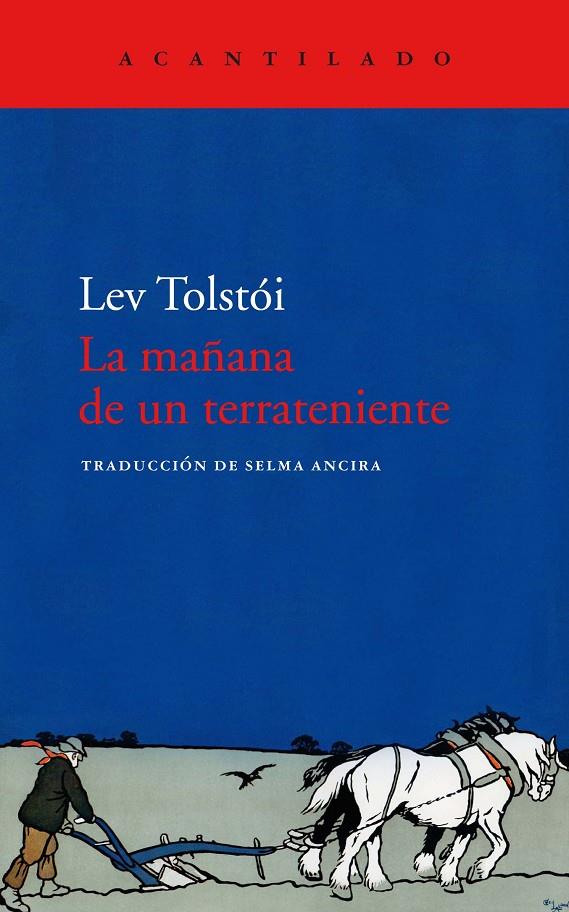 La mañana de un terrateniente | 9788418370267 | Lev Tolstói