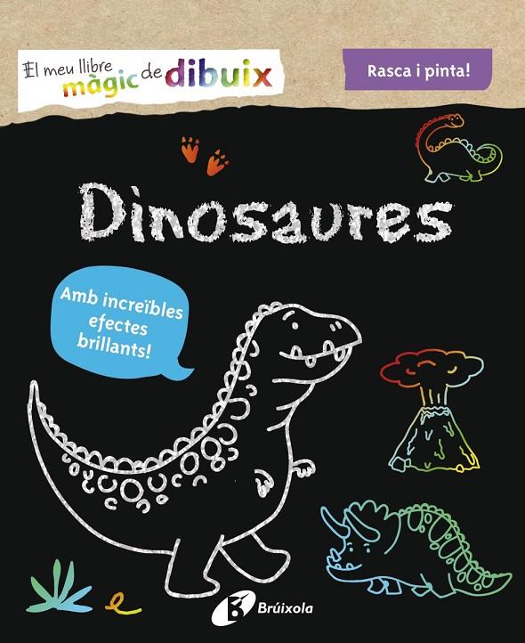 Dinosaures : rasca y pinta | 9788413492445