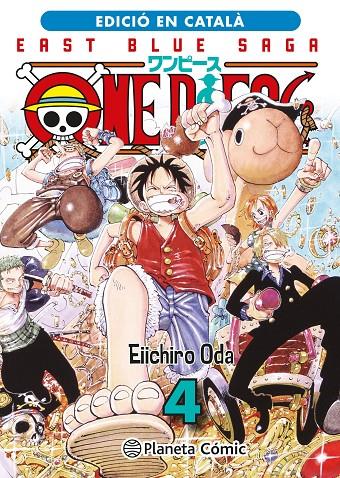 One Piece 4 (3 en 1 català) | 9788411406789 | Eiichiro Oda