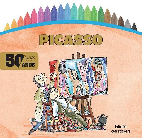 Picasso (+ stickers) (castellà) | 9788419028396 | Pilarín Bayés