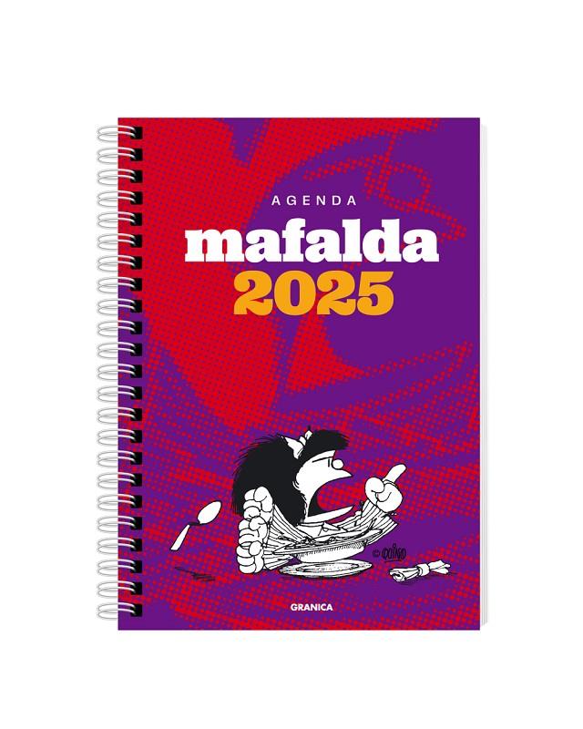 Agenda 2025 : Mafalda para la mujer (lila) | 9786316544391 | Quino