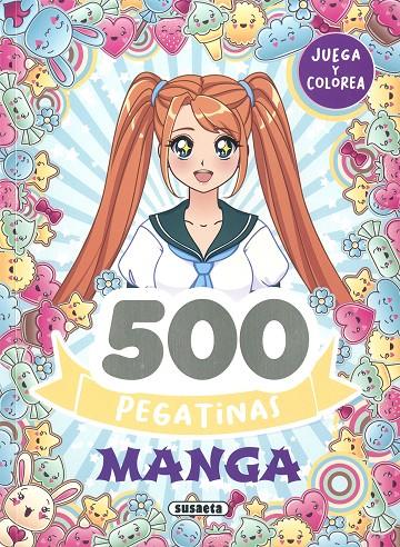 500 pegatinas manga | 9788467793741