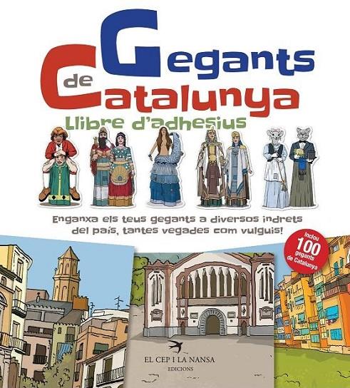 Gegants de Catalunya : llibre d'adhesius | 9788417000363 | JuanolO