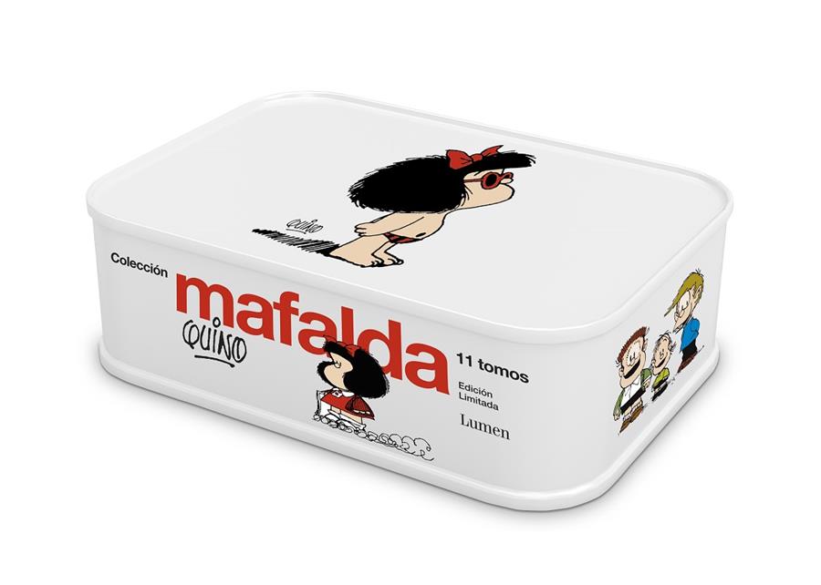 Mafalda (11 volums) (caixa llauna blanca) | 9788426410566 | Quino