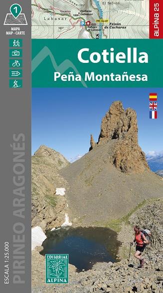 Cotiella ; Peña Montañesa (1:25.000) | 9788470111112