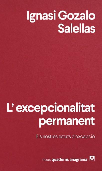 L'excepcionalitat permanent | 9788433901972 | Ignasi Gozalo Salellas