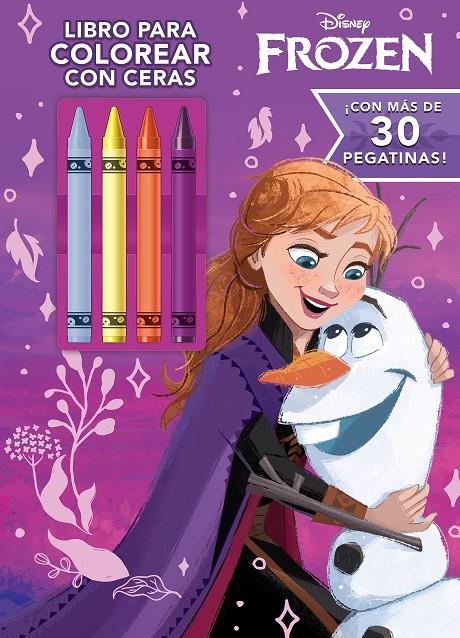 Frozen : Libro para colorear con ceras | 9788418940231