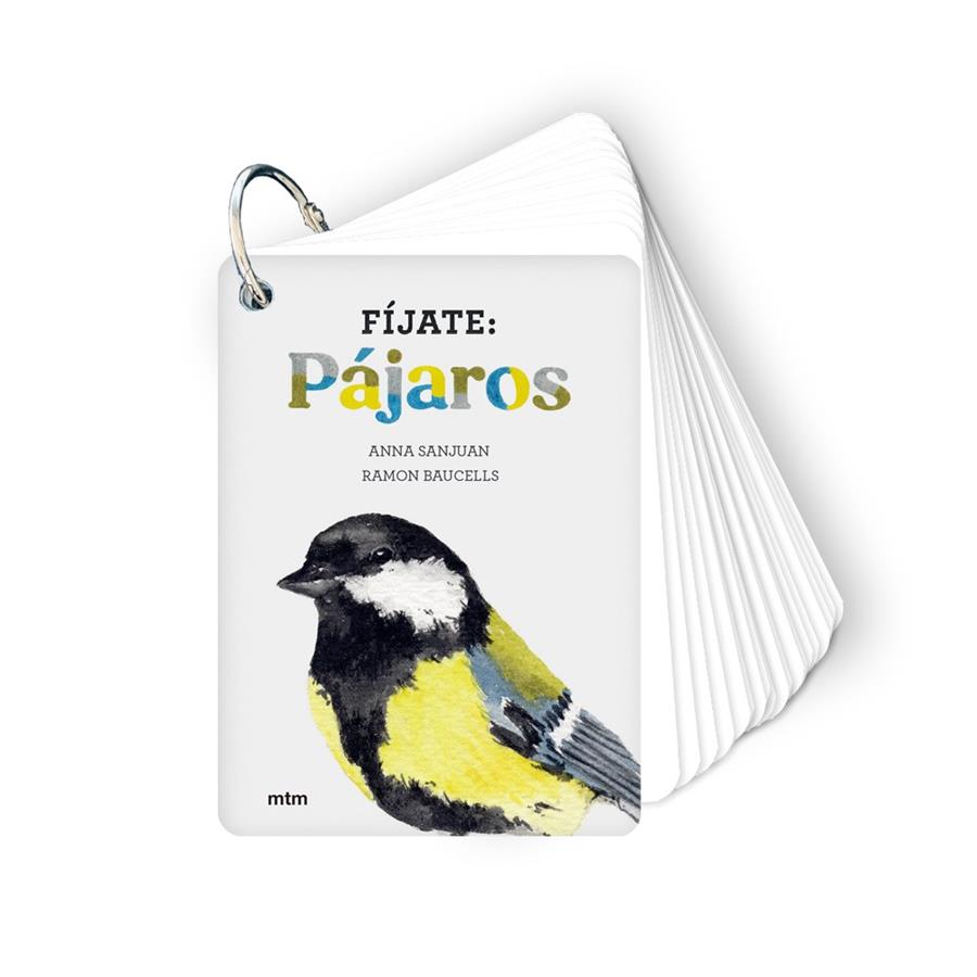 Fíjate : Pájaros | 9788417165819 | Anna Sanjuan ; Ramon Baucells