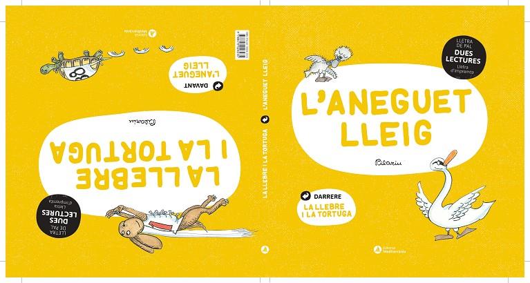 L'aneguet lleig ; La llebre i la tortuga | 9788419028235 | Pilarín Bayés