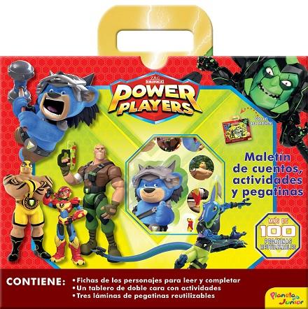 Power Players :  Maletín de cuentos, actividades y pegatinas | 9788408242970