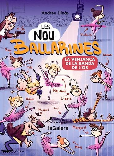 La venjança de la banda de l’Os (Les nou ballarines; 2) | 9788424674472 | Andreu Llinàs