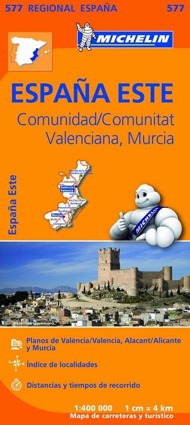 España este : Comunitat Valenciana ; Murcia (1:400.000) | 9782067184404