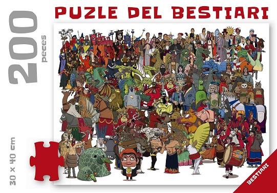 Puzzle : Puzle del bestiari (200 peces) | 9788417000677 | JuanolO