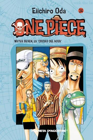 One Piece 34 : Walter Seven, la ciudad del agua | 9788468471853 | Eiichiro Oda