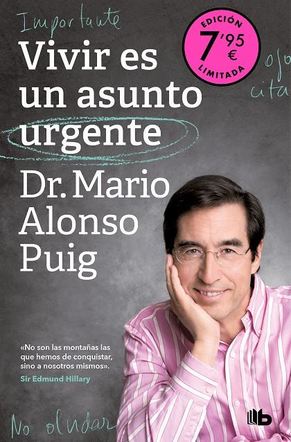 Vivir es un asunto urgente | 9788413149189 | Mario Alonso Puig