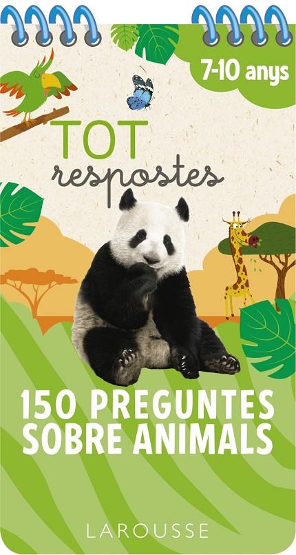 Tot respostes :150 preguntes sobre animals (7-10 anys) | 9788417720827 | Éric Mathivet ; Mathilde Paris