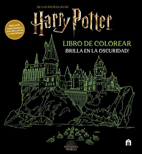 Harry Potter : Libro de colorear ¡Brilla en la oscuridad! | 9791259571724