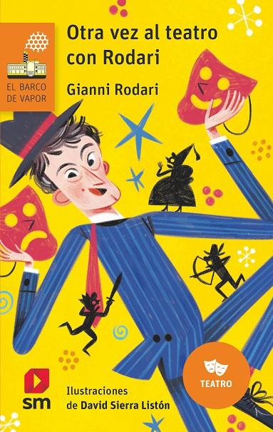 Otra vez al teatro con Rodari | 9788413922874 | Gianni Rodari ; David Sierra Listón