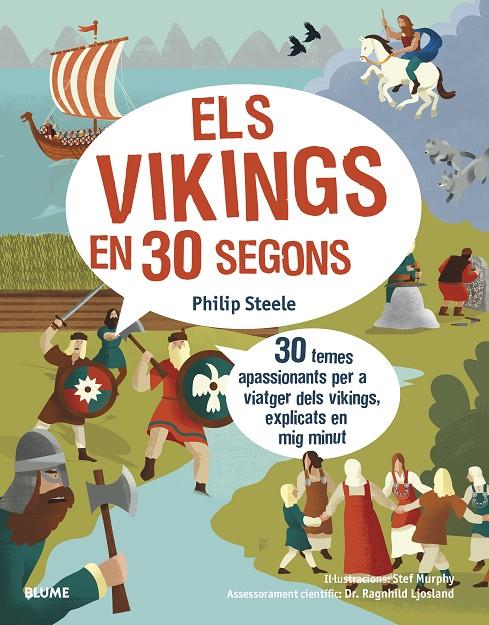 Els vikings en 30 segons | 9788418459597 | Philip Steele ; Stef Murphy