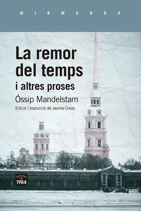 La remor del temps i altres proses | 9788418858499 | Óssip Mandelstam