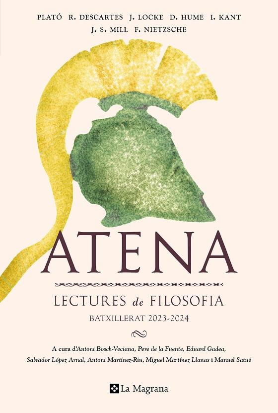 Atena : lectures de filosofia batxillerat 2023-2024 | 9788419334619