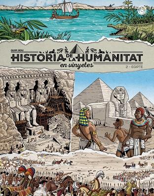 Història de la humanitat en vinyetes 2 : Egipte | 9788418510960 | Quim Bou