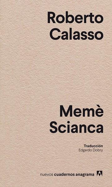 Memè Scianca (castellà) | 9788433918222 | Roberto Calasso