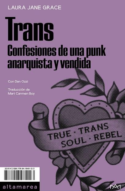 Trans : confesiones de una punk anarquista y vendida | 9788418481123 | Laura Jane Grace