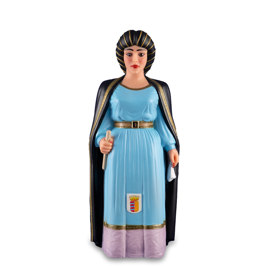 Figura de goma : Geganta Eulàlia (Malgrat de Mar) | DAVALLADA0023