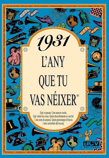 1931 : L'any que tu vas néixer | 9788488907165 | Rosa Collado Bascompte