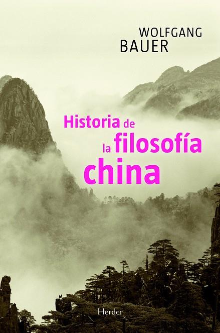 Historia de la filosofía china | 9788425425318 | Wolfgang Bauer