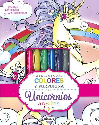 Unicornios arcoíris (+ retoladors) | 9788467788389