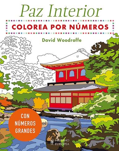 Colorea por números para la paz interior | 9788425521553 | David Woodroffe