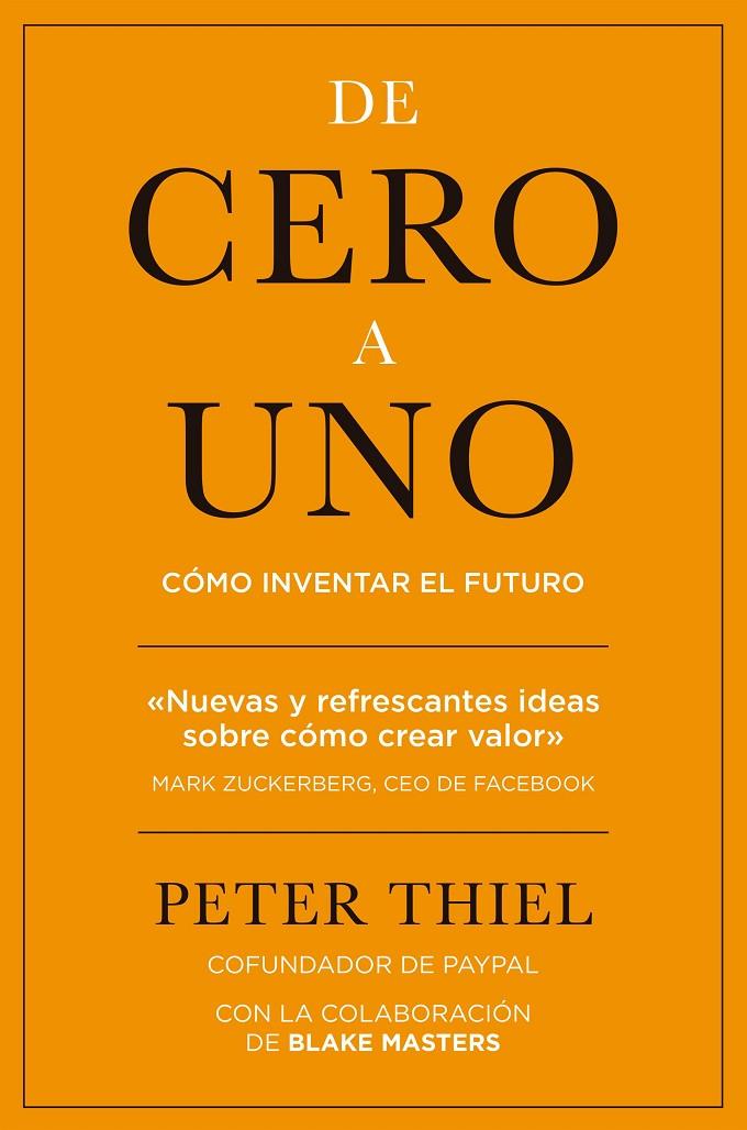 De cero a uno | 9788498753530 | Peter Thiel