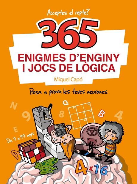 365 enigmes d'enginy i jocs de lògica | 9788418057595 | Miquel Capó