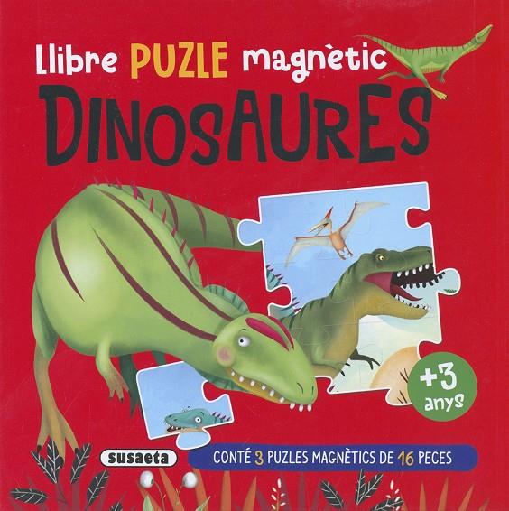 Dinosaures (3 puzzles magnètics de 16 peces) | 9788467799200 | Kasandra