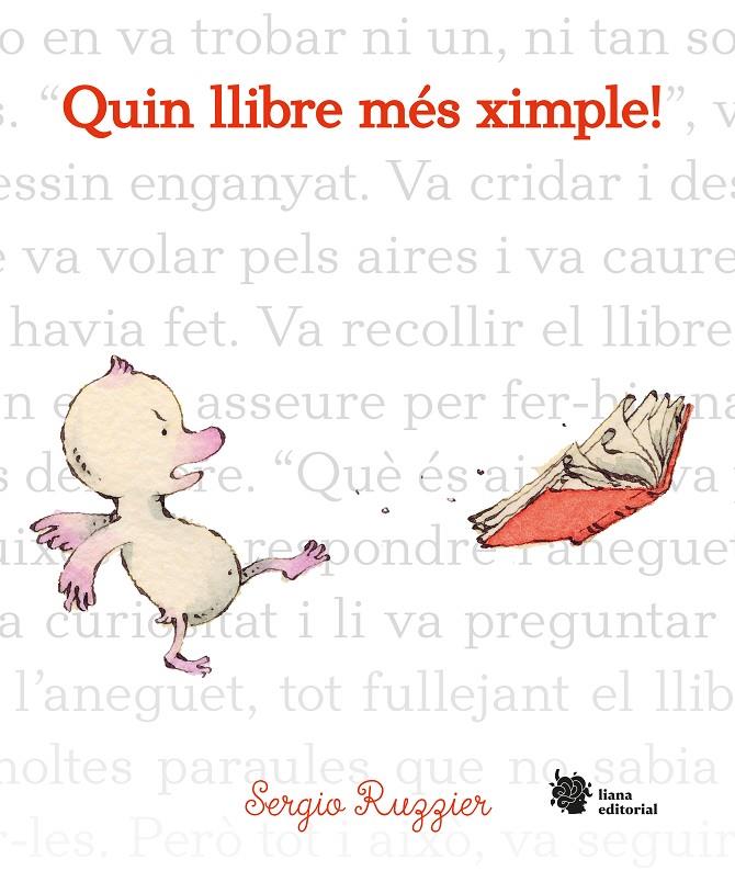 Quin llibre més ximple! | 9788494983030 | Sergio Ruzzier