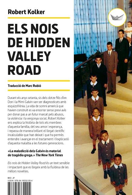 Els nois de Hidden Valley Road | 9788419332004 | Robert Kolker