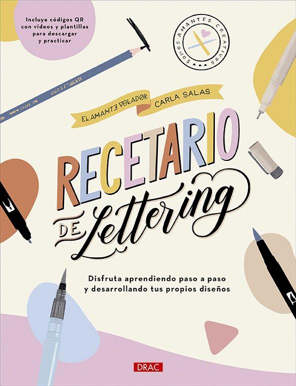 Recetario de lettering | 9788498747232 | Carla Salas