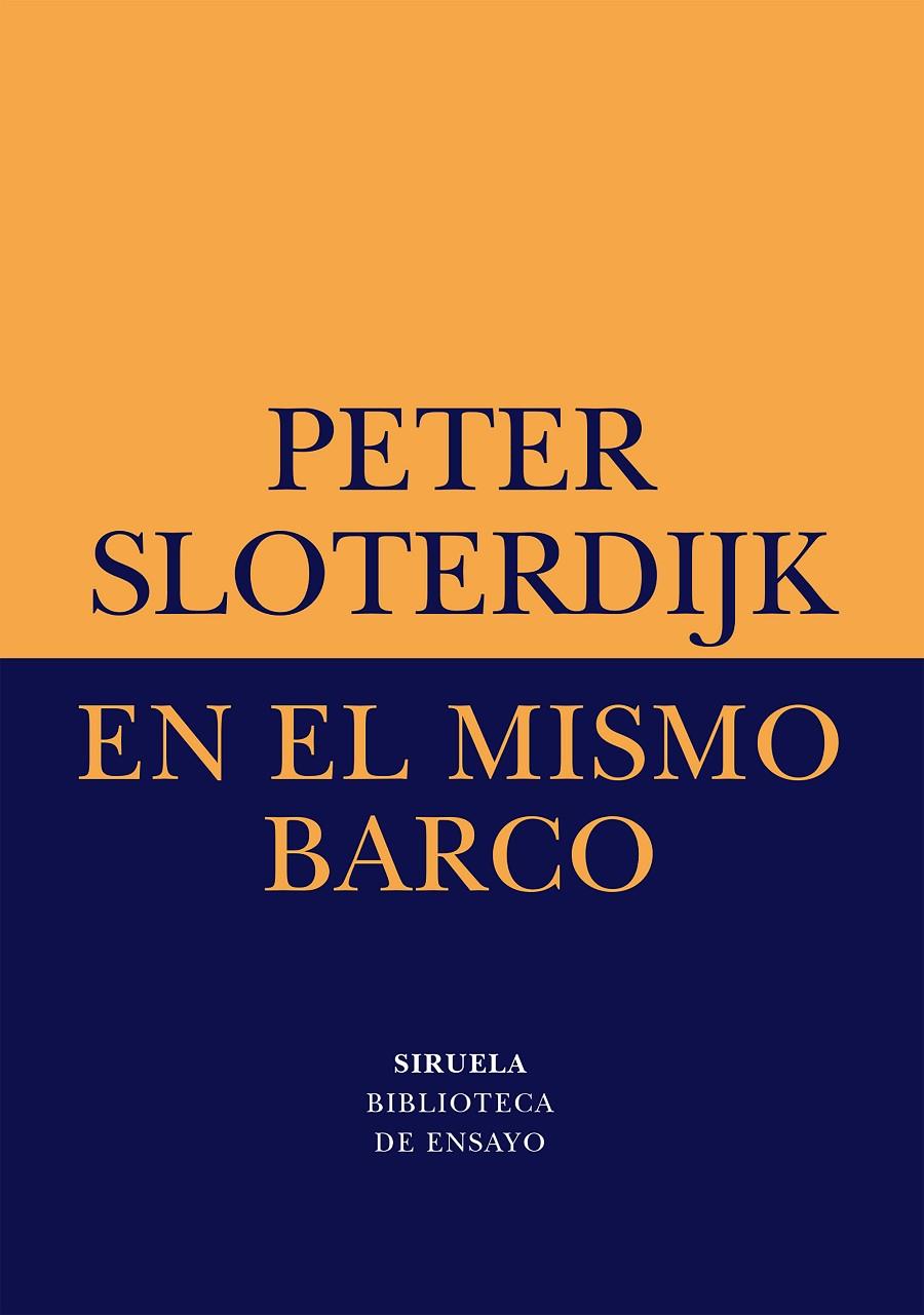 En el mismo barco | 9788478442560 | Peter Sloterdijk