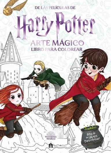 Harry Potter : Arte mágico, libro para colorear | 9791259572349