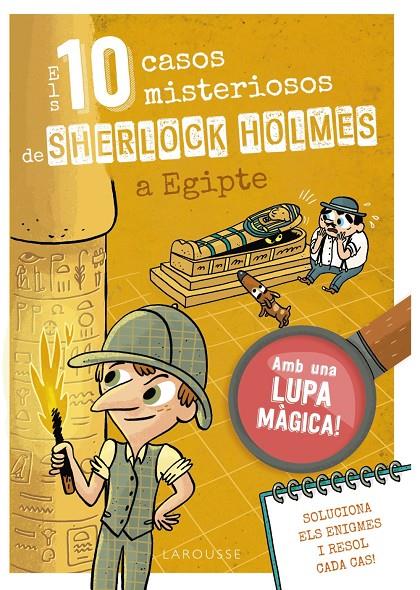 Els 10 casos misteriosos de Sherlock Holmes a Egipte | 9788410124691 | Sandra Lebrun ; Loïc Méhée